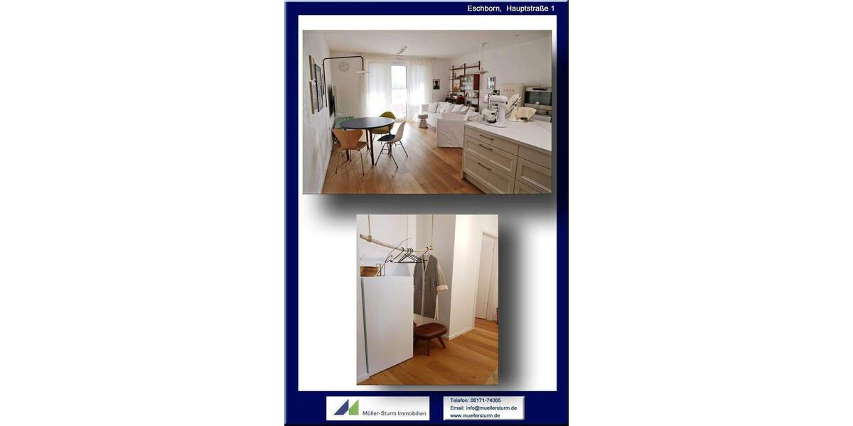 Etagenwohnung Eschborn - 4 Zimmer, 120 m&sup2;, 2.035&euro; | Angebot:25563323