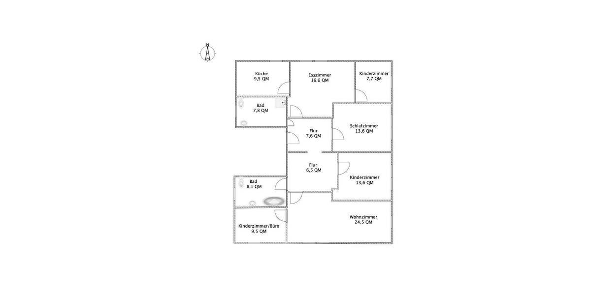 Etagenwohnung Oelsnitz/Erzgeb.-Oelsnitz Oelsnitz - 6 Zimmer, 125 m&sup2;, 620&euro; | Angebot:26306285