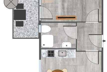 Wohnung zum Mieten in Pforzheim 520 € 35 m²