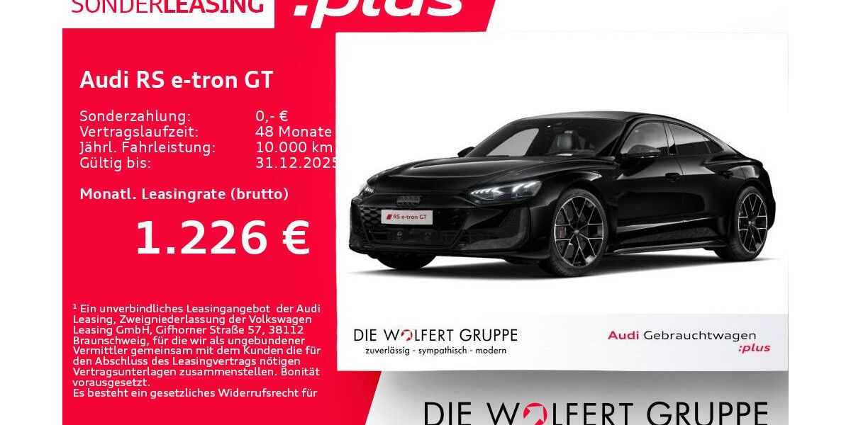 Audi RS e-tron GT 14.860 km 135.999 &euro; Großwallstadt 63868