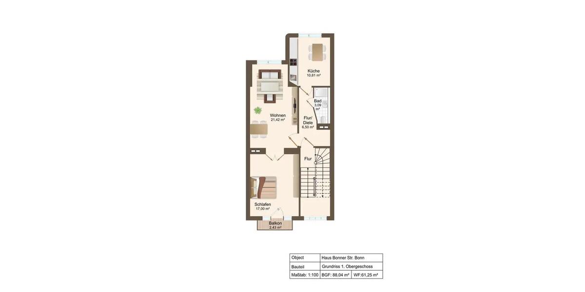 Mehrfamilienhaus, Wohnhaus Bonn Bad Godesberg - 9 Zimmer, 297 m&sup2;, 980.000&euro; | Angebot:26443583
