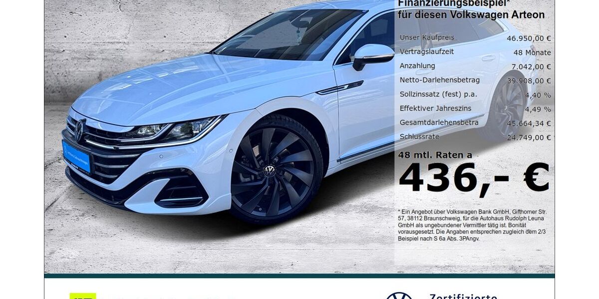 VW Arteon 8.400 km 43.000 &euro; Leuna 06237