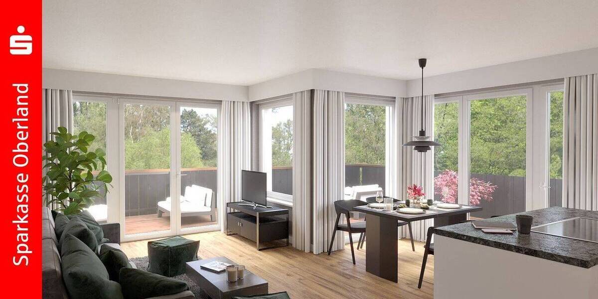 Etagenwohnung Garmisch-Partenkirchen Garmisch - 2 Zimmer, 77 m&sup2;, 1.060.000&euro; | Angebot:26388300