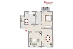 Etagenwohnung Flensburg Neustadt - 3 Zimmer, 80 m&sup2;, 98.000&euro; | Angebot:26787354