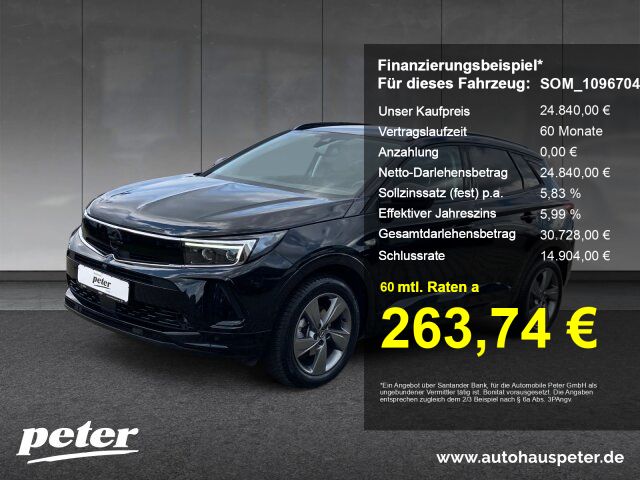 Opel Grandland (X) 9.628 km 24.840 € Sömmerda 99610