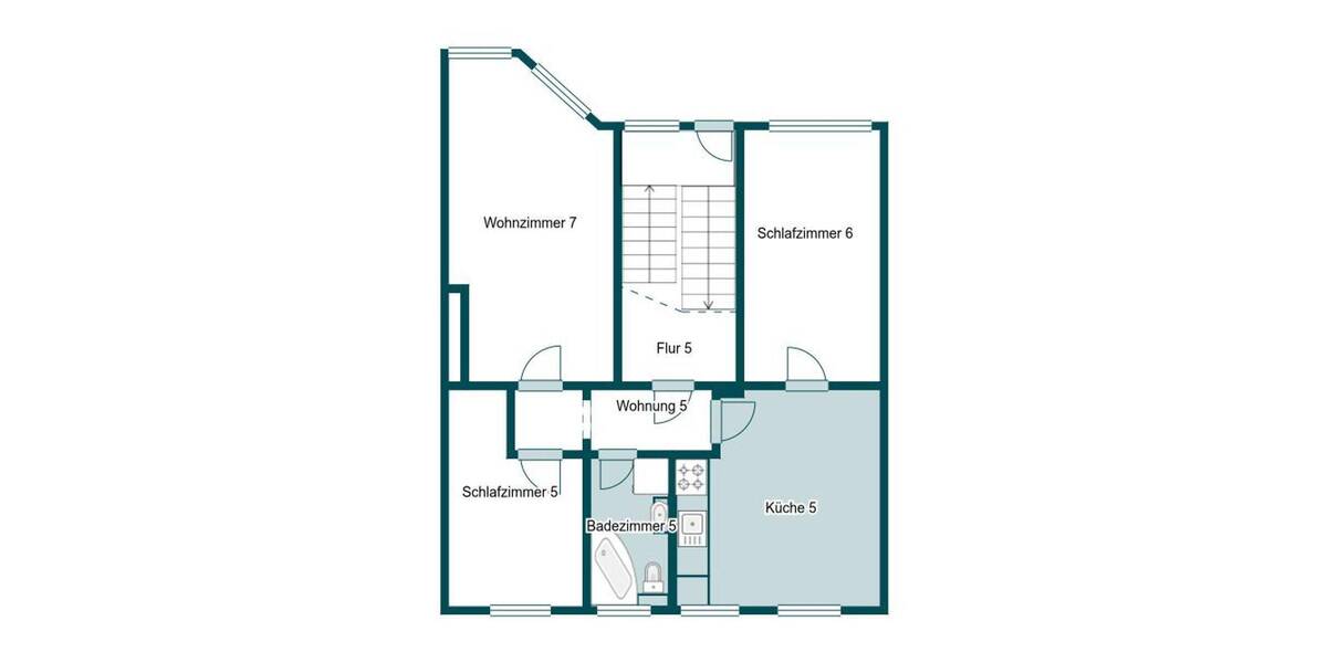Mehrfamilienhaus, Wohnhaus Dortmund Mitte - 1 Zimmer, 283 m&sup2;, 319.000&euro; | Angebot:26863236
