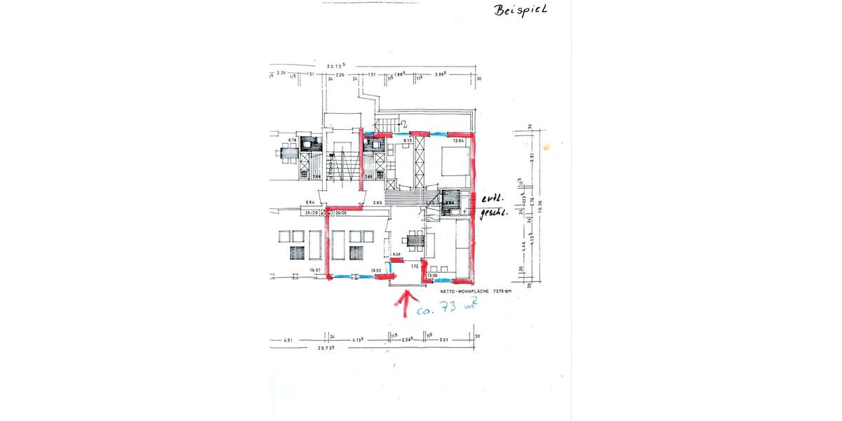 Erdgeschoßwohnung Greding - 3 Zimmer, 74 m&sup2;, 229.000&euro; | Angebot:27195215