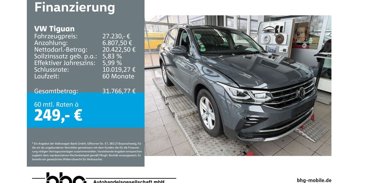 VW Tiguan 75.420 km 27.230 &euro; Kehl 77694