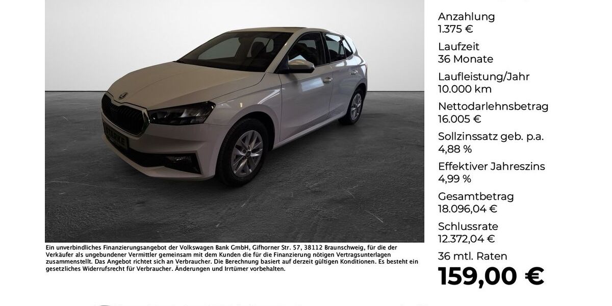 Skoda Fabia 10.388 km 17.380 &euro; Georgsmarienhütte 49124