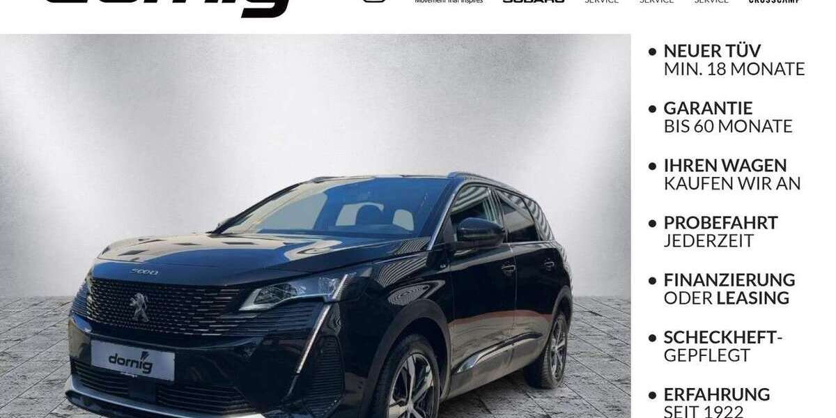 Peugeot 5008 18.090 km 34.990 &euro; Hof 95030