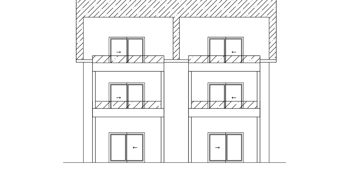 Baugrundstück in Velbert mit Vorschlag Projektierung MFH zimmer