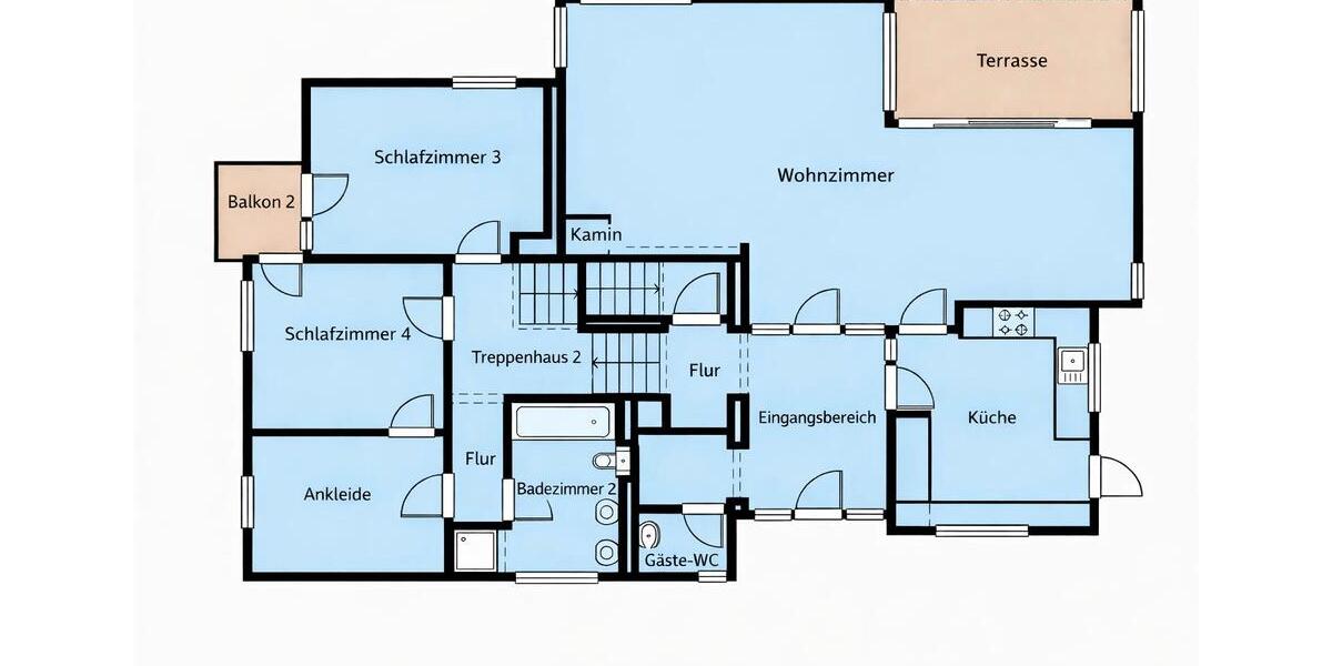 Einfamilienhaus Bad Saulgau - 9 Zimmer, 323 m&sup2;, 790.000&euro; | Angebot:26803150