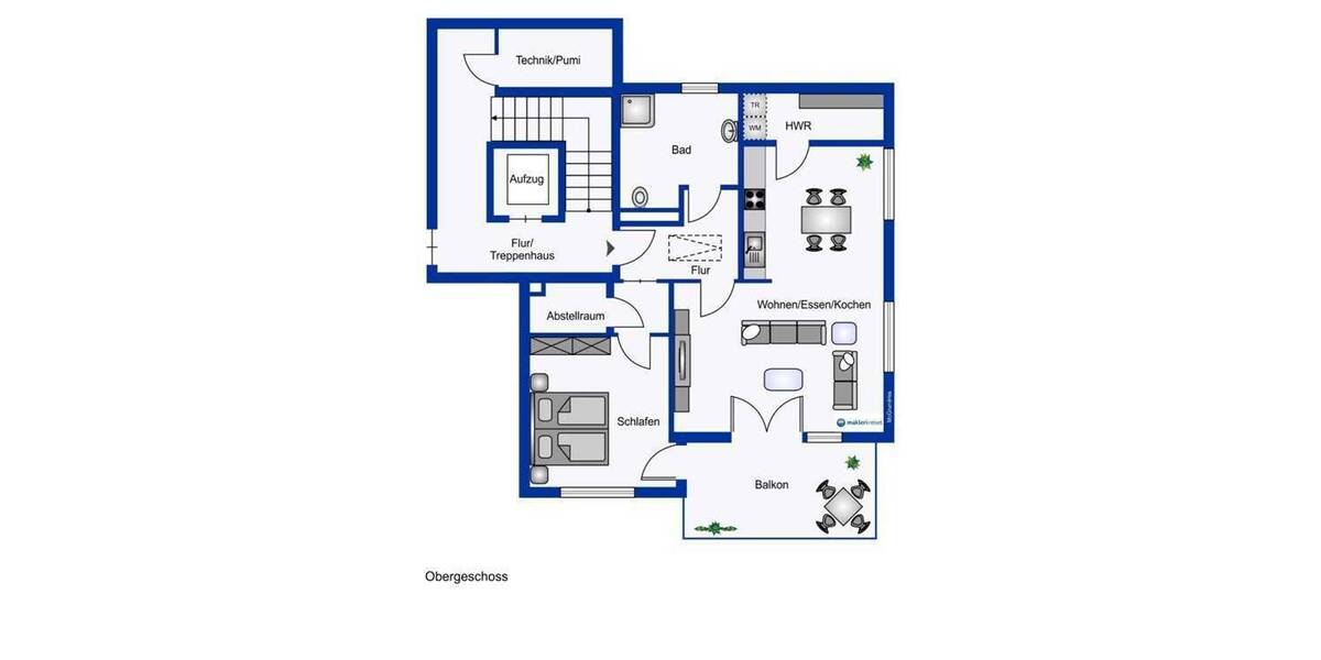 Etagenwohnung Esens - 3 Zimmer, 80 m&sup2;, 320.000&euro; | Angebot:25769269