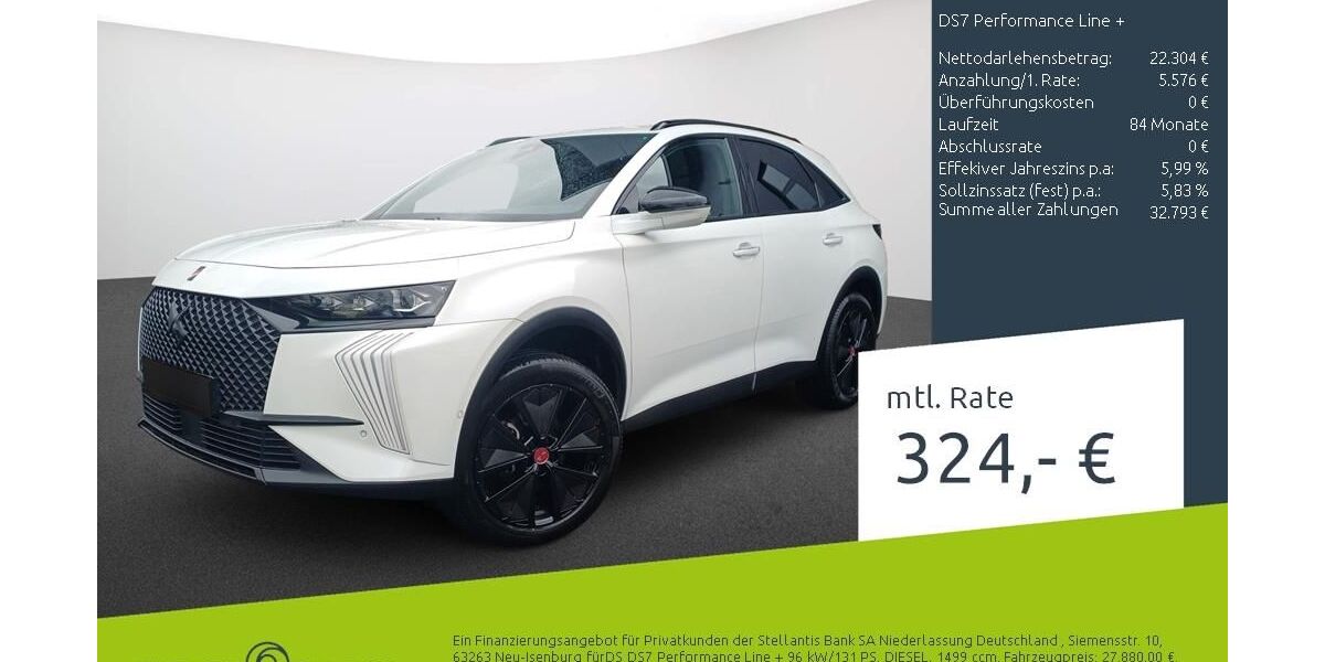 DS Automobiles DS7 (Crossback) 52.986 km 27.430 &euro; Dülmen 48249