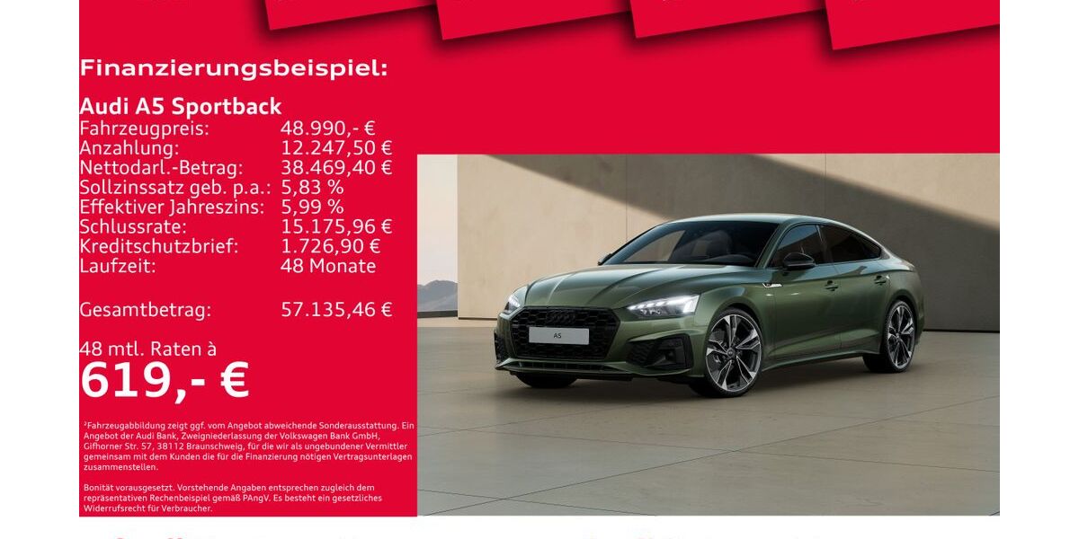 Audi A5 7.561 km 48.990 € Hannover 30179