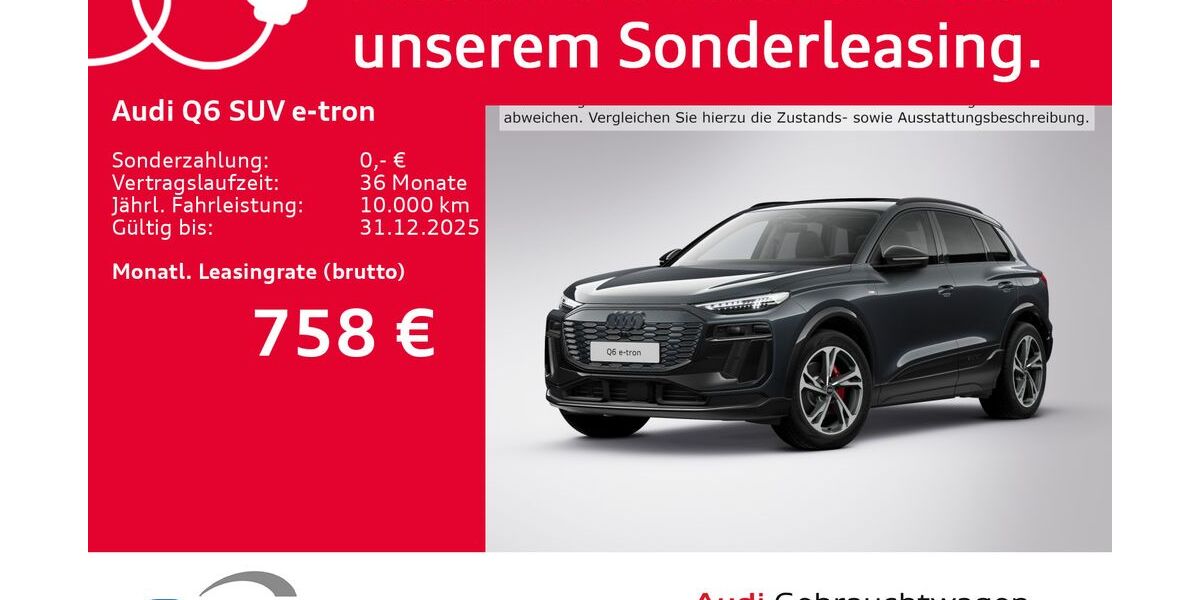 Audi Q6 e-tron 19.489 km 67.490 &euro; Wiesbaden 65189