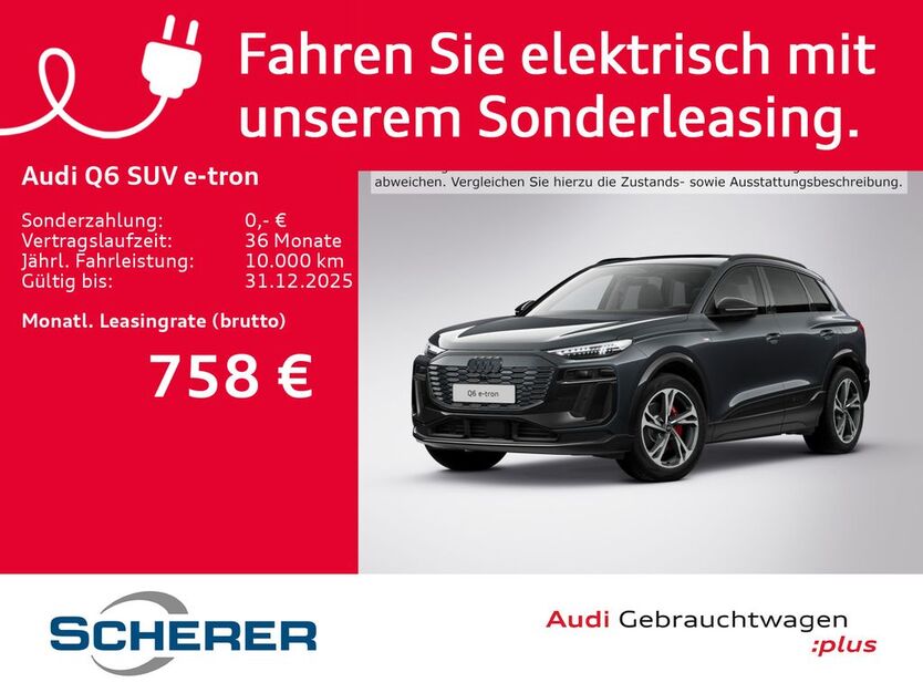 Audi Q6 e-tron 19.489 km 71.450 € Wiesbaden 65189