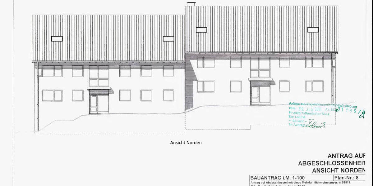 Etagenwohnung Odenthal / Glöbusch Glöbusch - 2 Zimmer, 74 m&sup2;, 210.000&euro; | Angebot:26797238