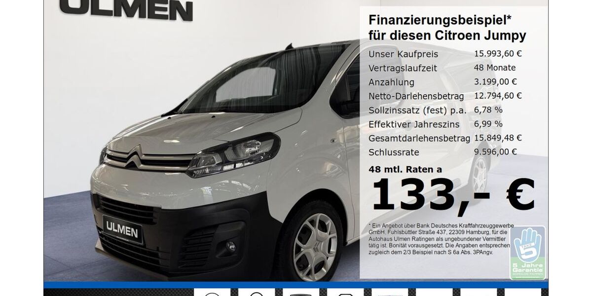 Citroen Jumpy 100.494 km 15.994 &euro; Ratingen 40880