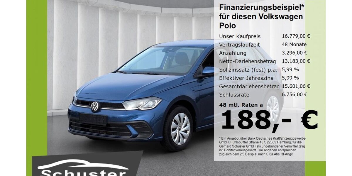 VW Polo 39.877 km 16.479 &euro; Ruhstorf 94099