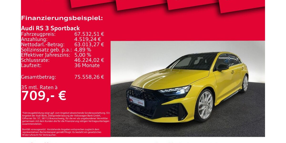 Audi RS3 9.999 km 72.990 &euro; Hannover 30179