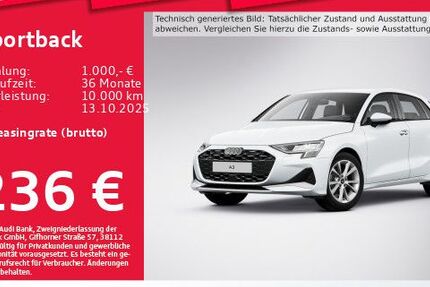 Audi A3 22.391 km 30.652 € Eching 85386