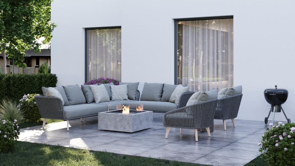 Elegante 3-Zimmer-Neubauwohnung mit Garten 3 zimmer