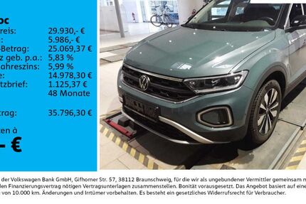 VW T-Roc 8.590 km 29.930 € Leipzig 04277