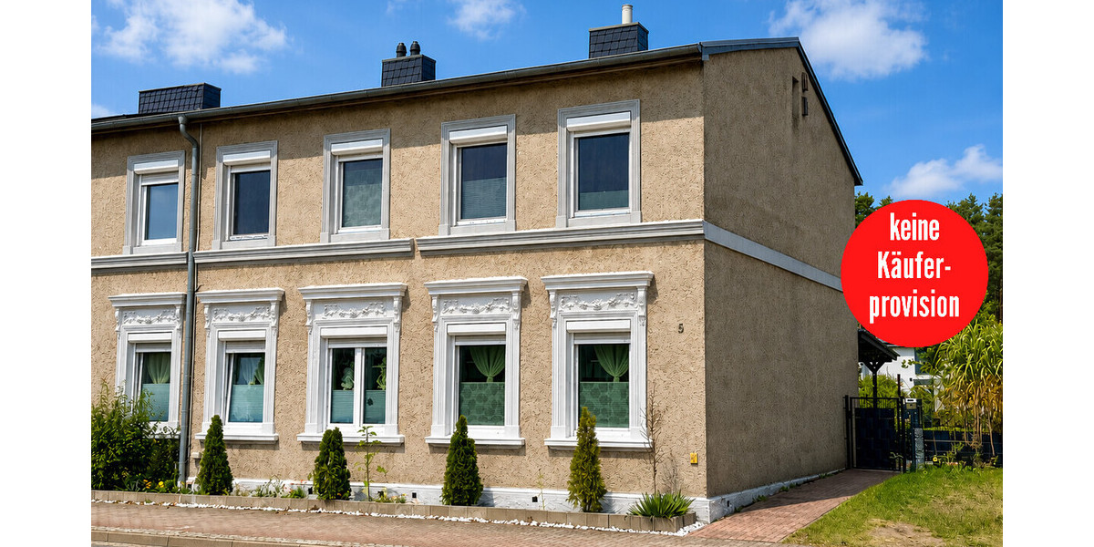 HORN IMMOBILIEN ++ liebevoll renoviertes Ein- oder Zweifamilienhaus in Torgelow mit großem Grundstück - Doppelhaushälfte Torgelow | Angebot:26674182