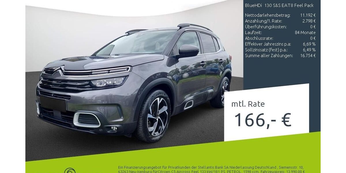Citroen C5 Aircross 16.028 km 16.490 &euro; Dülmen 48249
