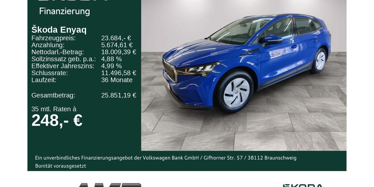 Skoda Enyaq 5.460 km 23.220 &euro; Borna 04552