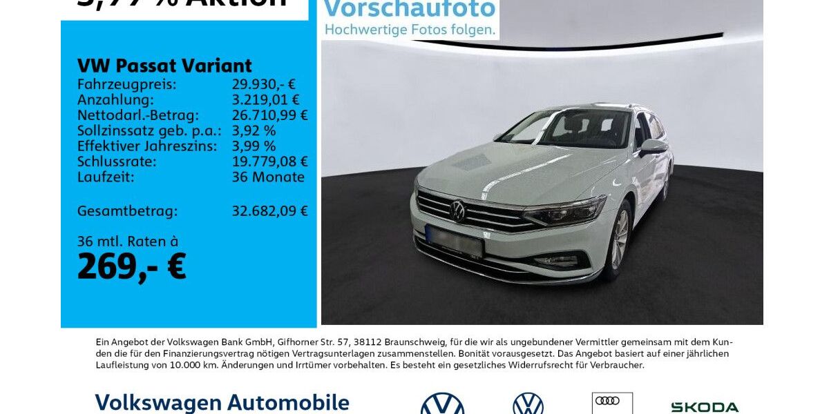 VW Passat 48.972 km 29.930 &euro; Leipzig 04178
