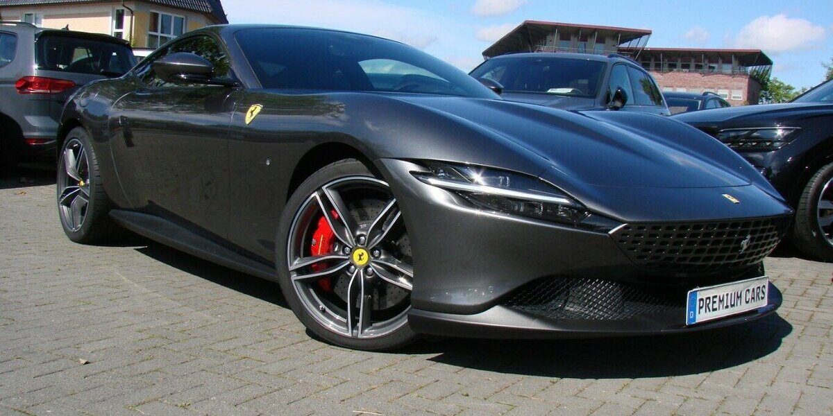Ferrari Roma V8 Grigio Silverstone Carbon MagneRide LED JB 16.901 km 209.980 &euro; Falkensee 14612