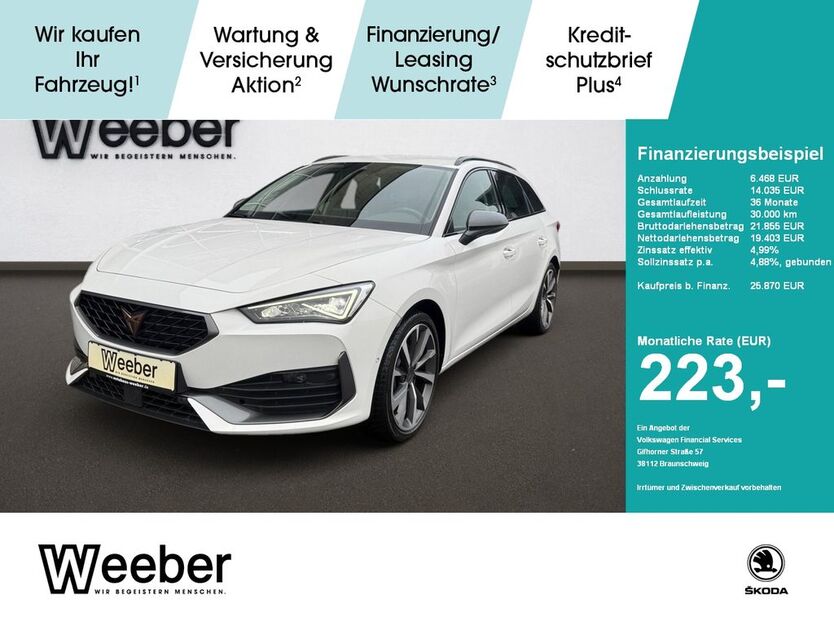 Cupra Leon 53.106 km 25.439 € Weil der Stadt 71263