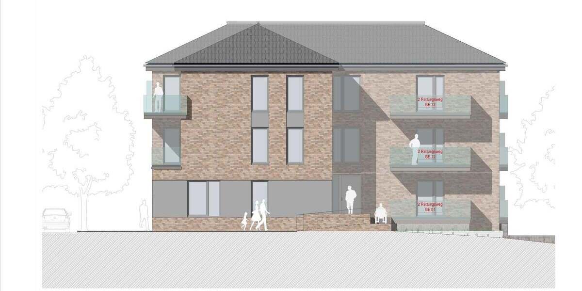 Etagenwohnung Schortens Heidmühle - 2 Zimmer, 58 m&sup2;, 239.000&euro; | Angebot:25737511