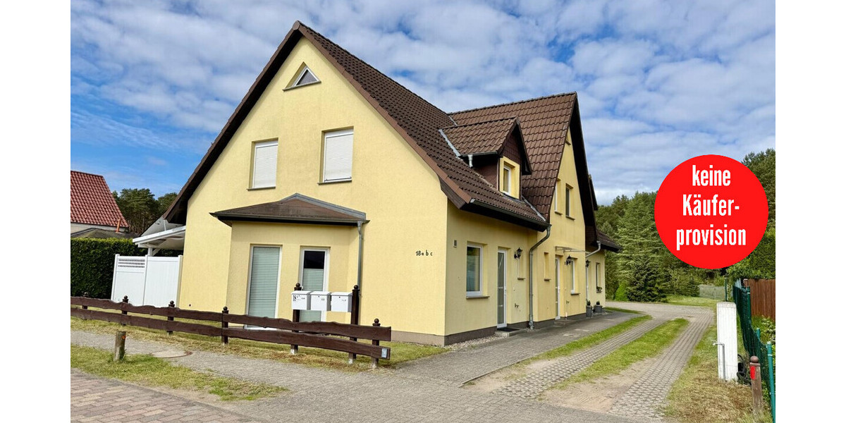 HORN IMMOBILIEN++ Wesenberg a. d. Bundeswasserstraße, gepflegtes RMH mit großem Grundstück und vielen Extras - Reihenmittelhaus Wesenberg | Angebot:26779946