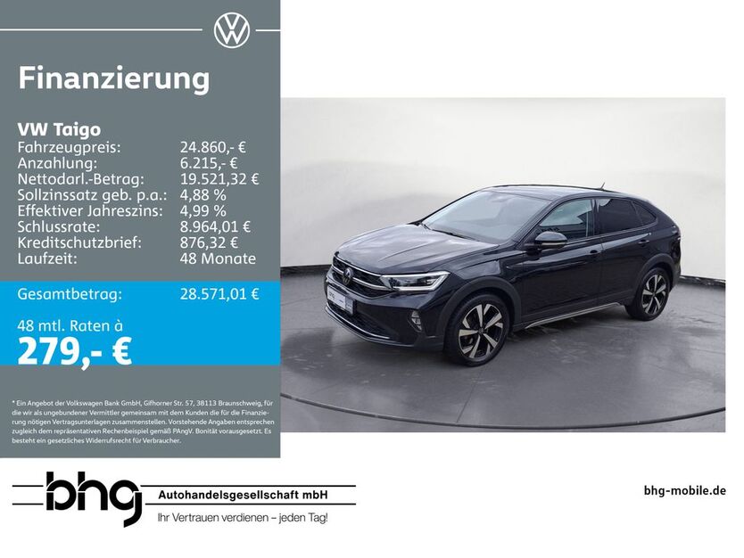 VW Taigo 21.599 km 24.860 € Bühl 77815
