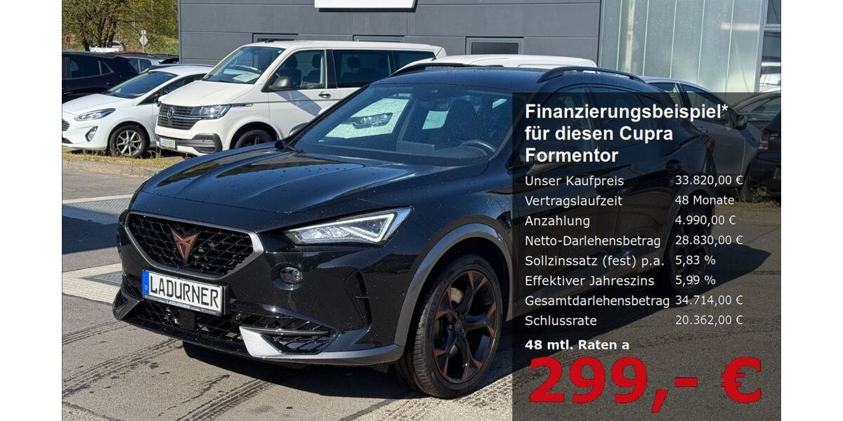 Cupra Formentor 56.900 km 32.930 &euro; Villingen-Schwenningen 78052