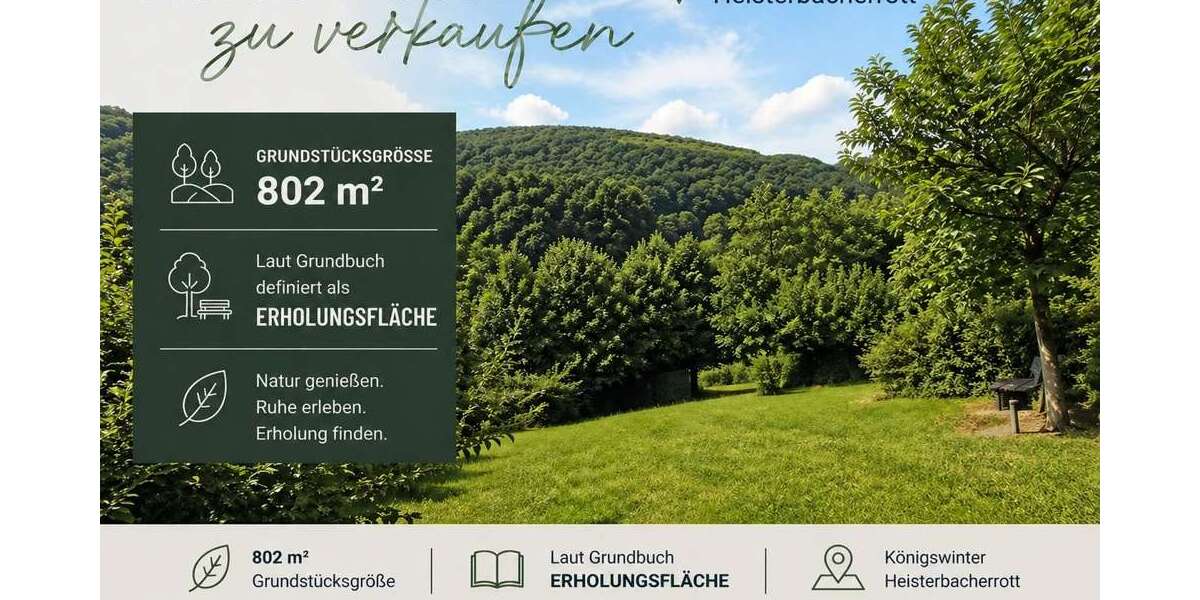 Grundstück Königswinter / Heisterbacherrott Heisterbacherrott - 99.000&euro; | Angebot:26398697