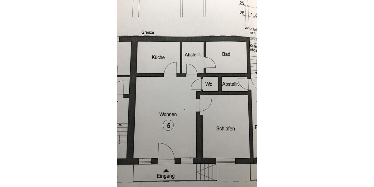 Erdgeschoßwohnung Herxheim bei Landau/Pfalz Pfalz - 2 Zimmer, 58 m&sup2;, 495&euro; | Angebot:25350500