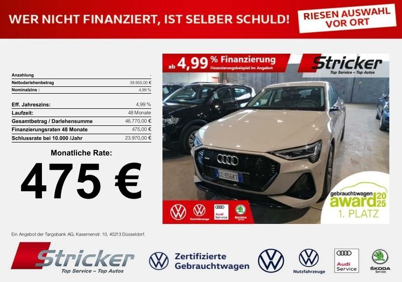 Audi e-tron 13.418 km 39.939 € Horn-Bad Meinberg 32805