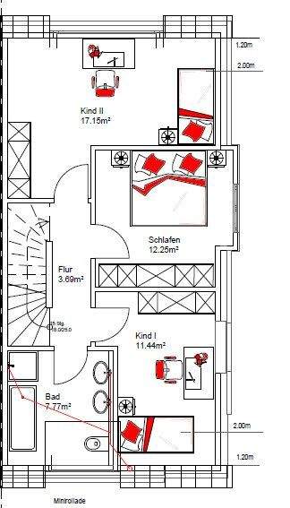 Doppelhaushälfte Rheine Dorenkamp - 4 Zimmer, 105 m&sup2;, 425.000&euro; | Angebot:25939116