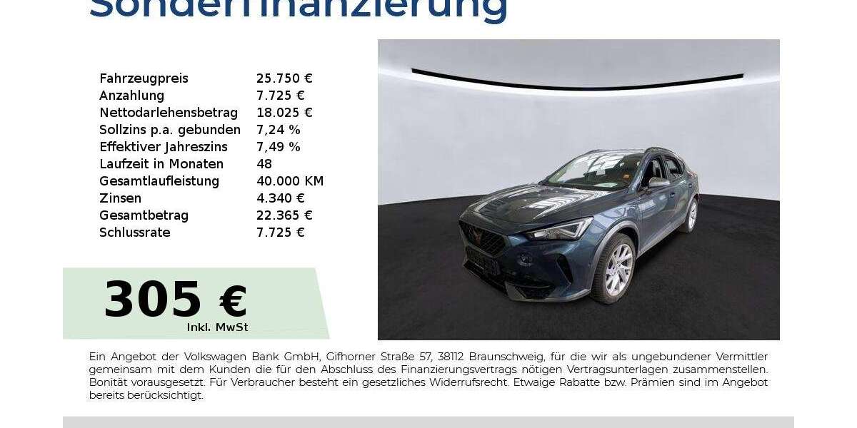 Cupra Formentor 18.750 km 25.750 &euro; Nürnberg 90441