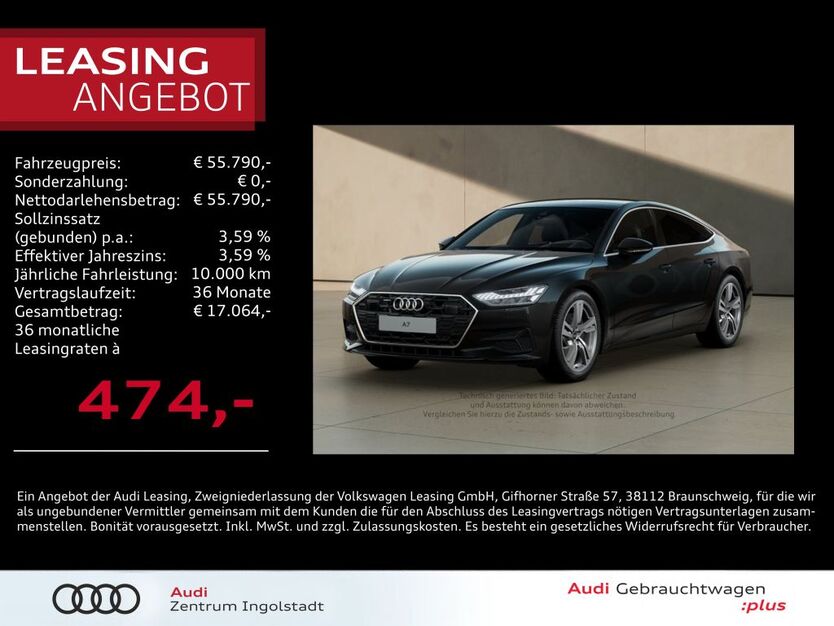 Audi A7 19.173 km 55.790 € Ingolstadt 85057