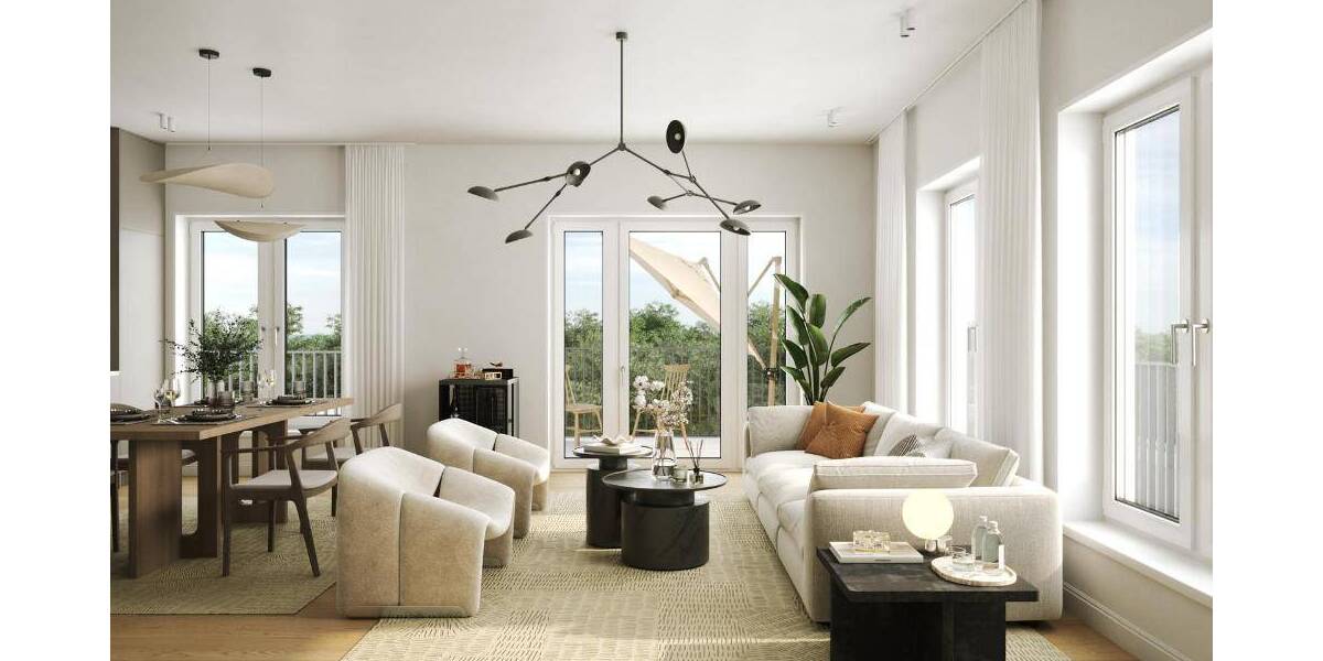 Etagenwohnung Hamburg Alsterdorf - 2 Zimmer, 55 m&sup2;, 444.500&euro; | Angebot:26843852