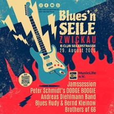 Blues'n Seile|Out- & Indoor Bluesfest mit Dodge Boogie, Andreas Diehlmann u.A. 29.08.2026 Club Seilerstrasse