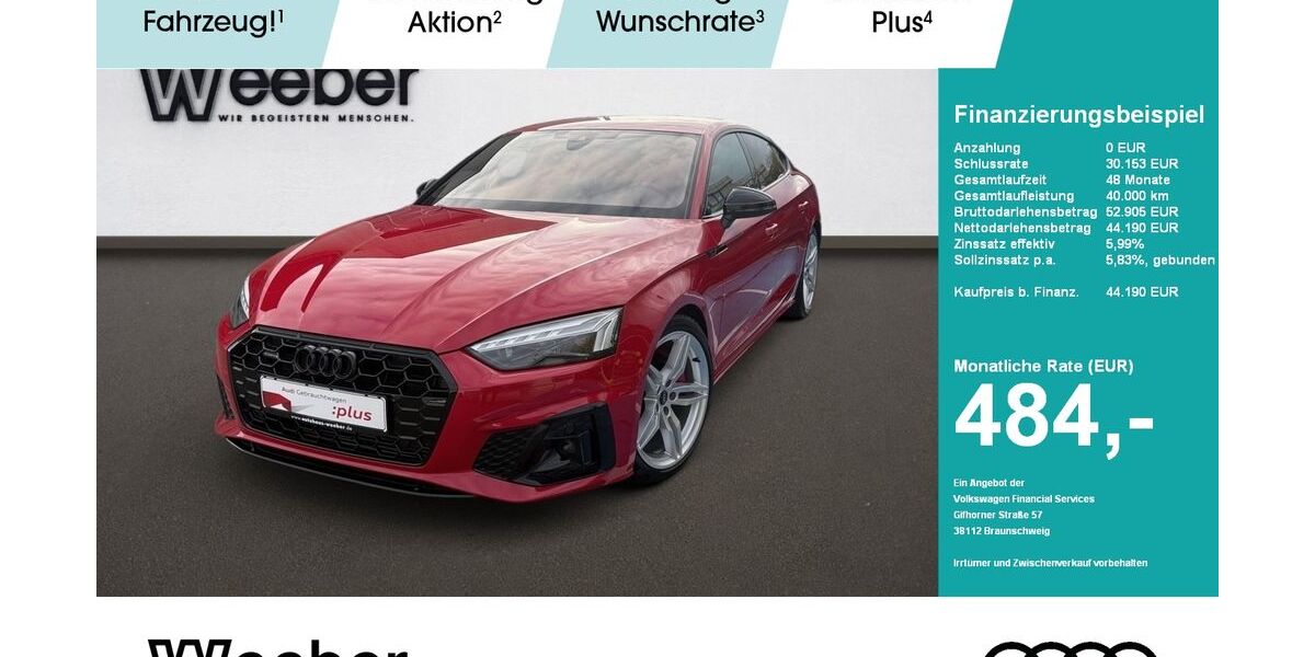 Audi A5 22.086 km 43.390 &euro; Weil der Stadt 71263