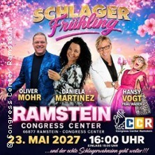 Schlagerfrühling 2027 - Schlagerstars zu Gast in Ramstein 23.05.2027 Congress Center Ramstein
