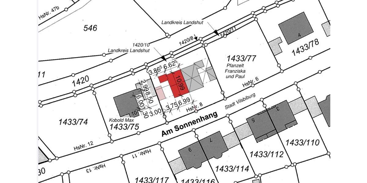 Doppelhaushälfte Vilsbiburg - 4 Zimmer, 118 m&sup2;, 1.490&euro; | Angebot:26408427