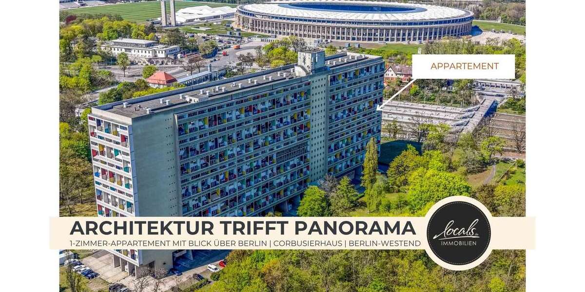 Etagenwohnung Berlin Westend - 1 Zimmer, 33 m&sup2;, 169.000&euro; | Angebot:26446527